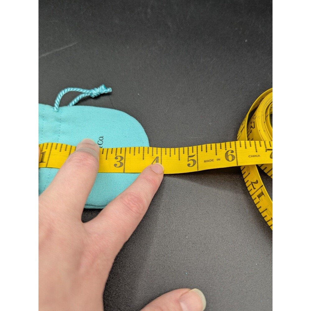 Tiffany Empty Packaging Small Blue Drawstring Closure Jewelry Pouch Lot of 2 - Picture 4 of 4